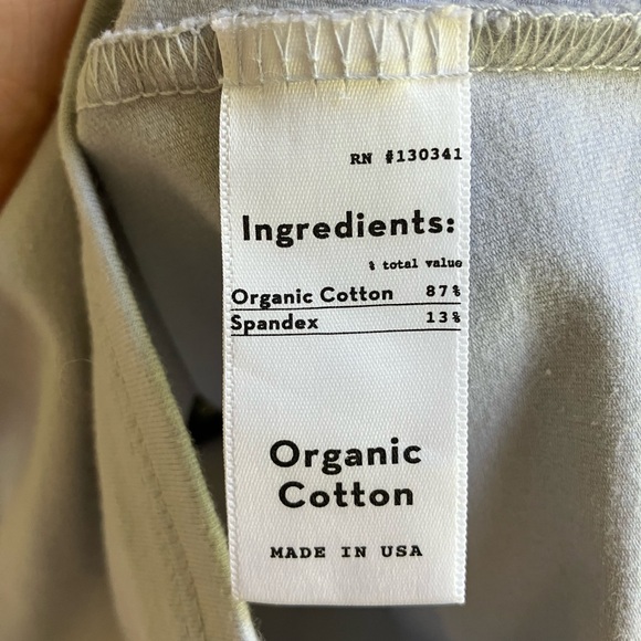 NWOT-Groceries Apparel Organic cotton cropped tank XS - Picture 4 of 4